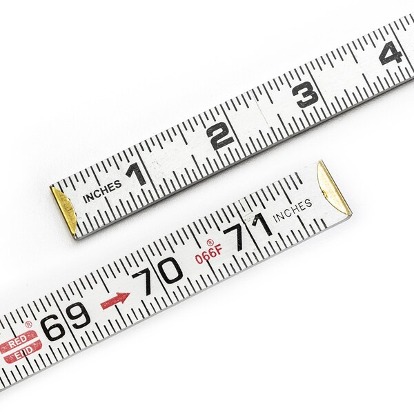 NOS Lufkin 066 Red End Folding Wood Carpenters Rule 6FT. Outside