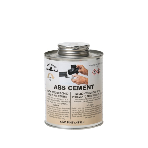 Black Swan ABS Cement (Black) Medium Bodied pt. 07270 Zoro