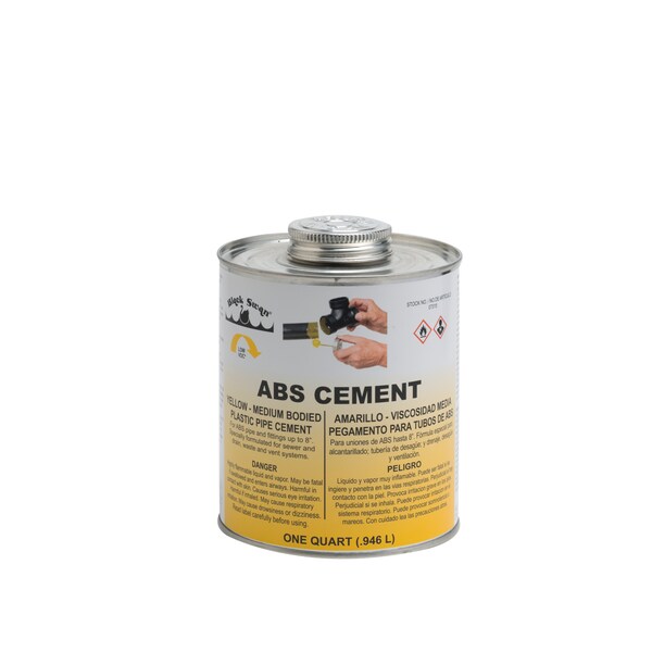 Black Swan Mfg. Co. ABS Cement, Yellow 07315