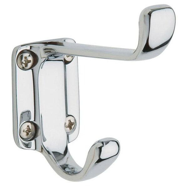 Baldwin Estate Bright Chrome Coat Hooks, Projection: 3-1/4" 0781.260 - main