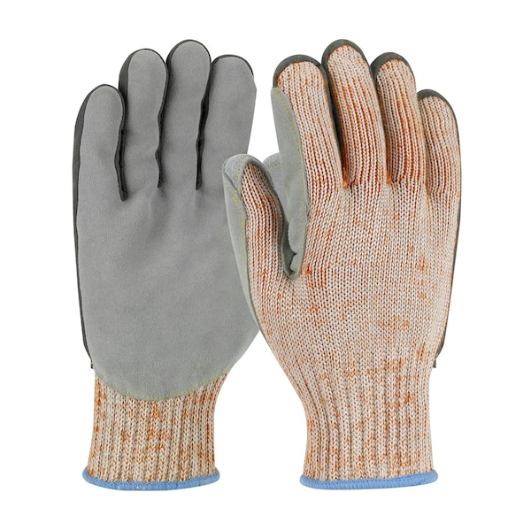 Pip Cut Resistant Gloves, A9 Cut Level, Uncoated, L, 1 PR 09H550SLPV/L