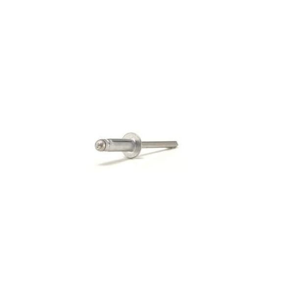 Stanley Engineered Fastening Blind Rivet, Large Flanged Head, 5000 PK