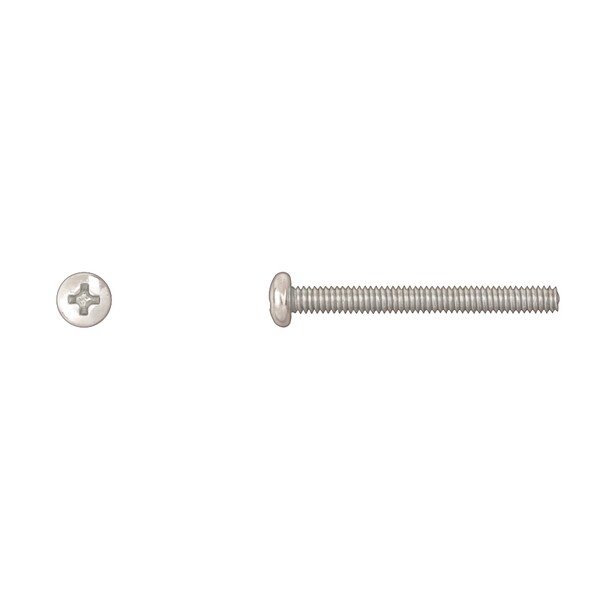 8-32 X 3/8'' Stainless Steel Phillips Pan Head Machine Screw | LH Dottie