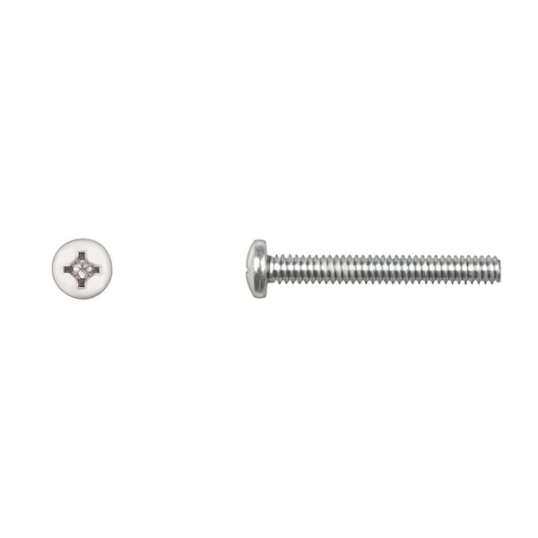Disco #10-24 x 1-1/2 in Phillips Pan Machine Screw, Zinc Plated 10017PK - main