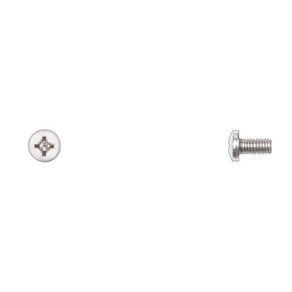 Disco #10-32 x 3/8 in Phillips Pan Machine Screw, Zinc Plated 10018PK - main