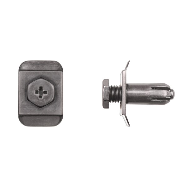 Disco Nyln Bumper Cover Retainers 10mm Hole Size 20mm Stem L PK10 10043PK - main