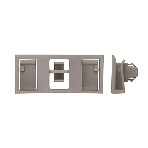 Disco Gray Nyln Moulding Clips 7/16" Hole 7/8" Wide 2" L PK10 10059PK - main