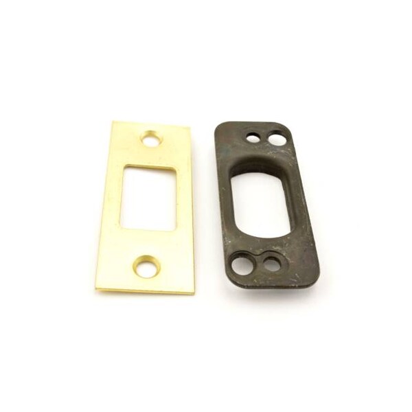 Dexter Square Deadbolt Strike Bright Brass 10-099.605