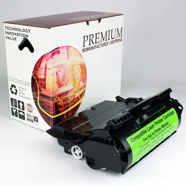 Royal Toner Refurbished Compatible Toner For T644 XHY, 32K Pages 64415XA X644X11A - main