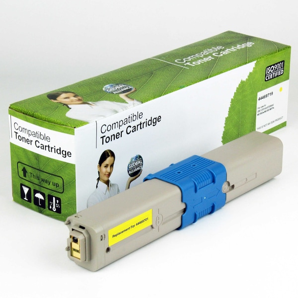 Royal Toner Toner For C330 44469701, Yellow, 3K Pages 44469701 - main