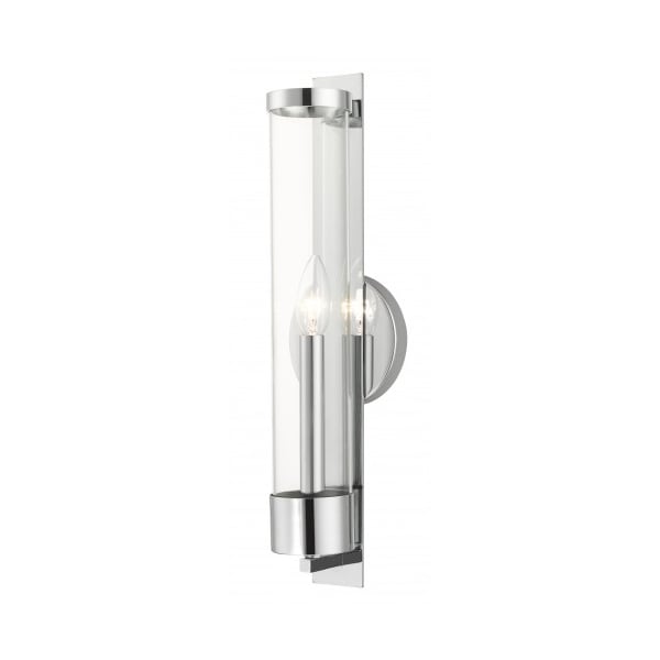 Livex Lighting Polished Chrome ADA Single Sconce, 1 Ligh 10142-05 - main