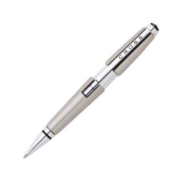 Cross Edge Pen, 0.7mm, MTitanium, Black AT0555-5 | Zoro