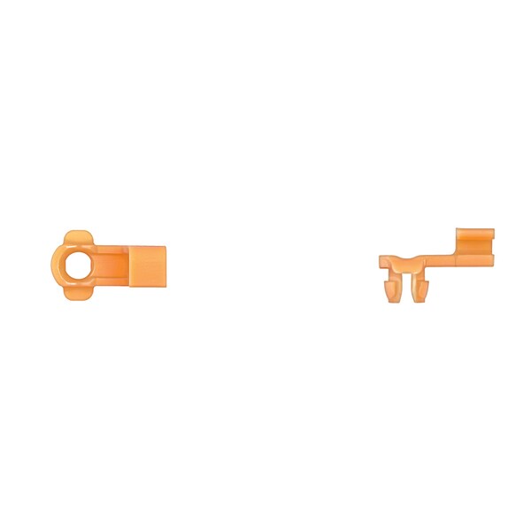Disco ORng Nyln Door Rod End Clip 4.2mm Rod Size Rght Hand Side PK25 10217PK - main