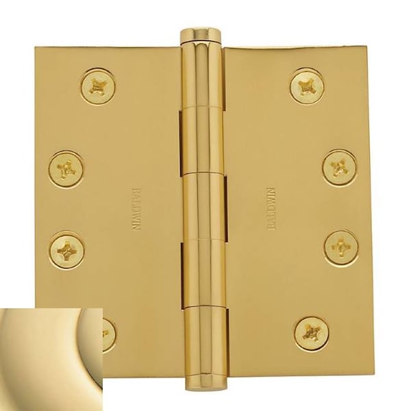 Baldwin Unlacquered Brass Door and Butt Hinge 1040.031.INRP - main