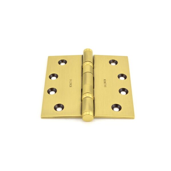 Baldwin Estate Satin Brass with Brown Full Mortise 1041.060.I - main