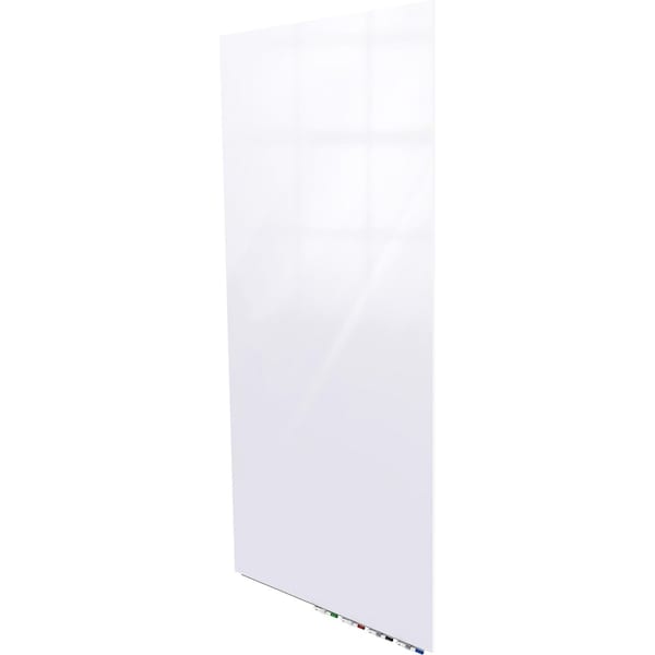 Ghent Aria Glassboard, 5 ft.Hx4W, 1/4", White, Glass, 60", 48", White ARIASN54WH - main
