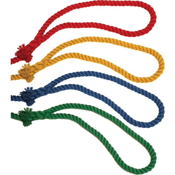 Champion Sports Tug of War Rope, 4 Colors, 50ft L, PK4 TWR4WAY - main