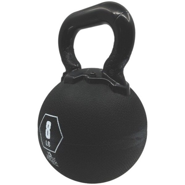 Champion Sports Durable Rhino Kettle Bell, Yellow/6lb RKB8 - main