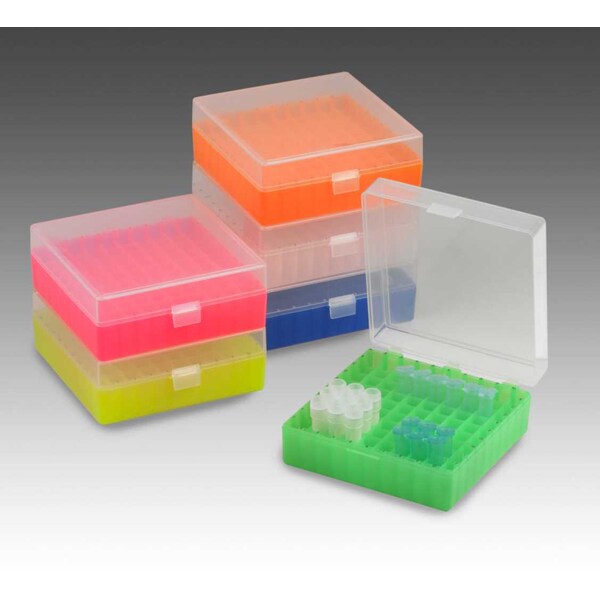 Vwr Scientific VWR(R) Microtube Storage Box, 14.2L x 14.2 40000322 Zoro