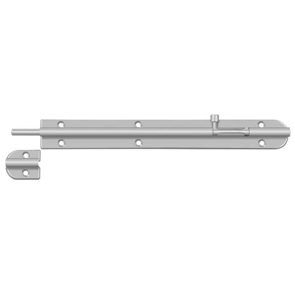 Deltana Barrel Bolt Satin Stainless Steel 10" 10BB32D