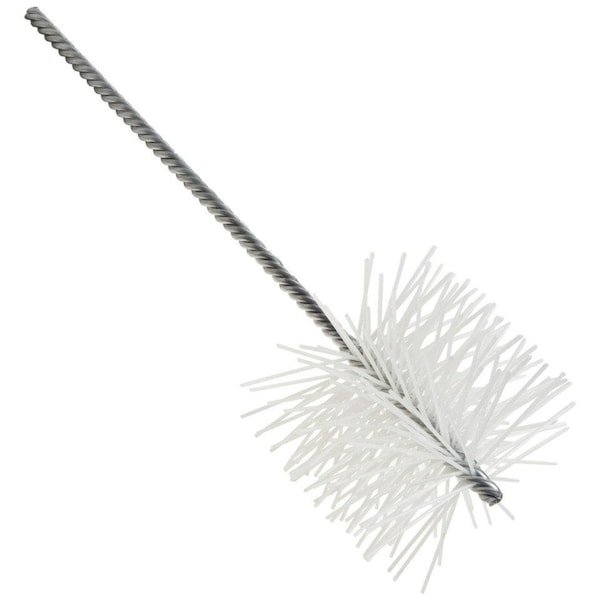 Brush Research 10-SJD O-Ring Groove Cleaner Brush, 5.5" Major Diameter, 17" OAL, Nylon, Cut For Power 10SJD - main