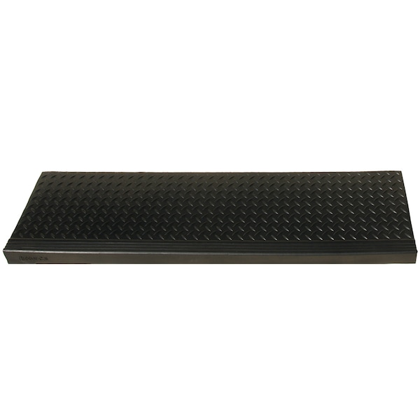 Rubber-Cal "Diamond-Plate Commercial" Step Mat - 10" x 48" - 6pack 10-104-014P - main