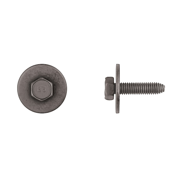 Disco M6-1.00 Hex Head Cap Screw, Black Phosphate 25 mm L 11134PK - main