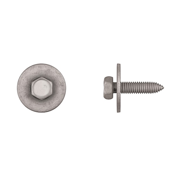 Disco Zinc Organic Hex Body Bolts 6-1.00x25mm 10mm Hx 24mm OD PK15 11170PK - main