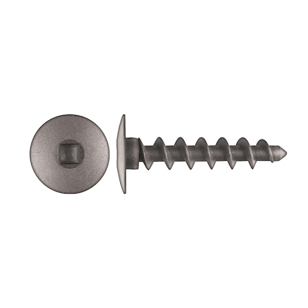 Disco Blk Nyln Fascia Screws 9.2mmX45mm Sq Drive Truss Hd PK25 11178PK25 - main
