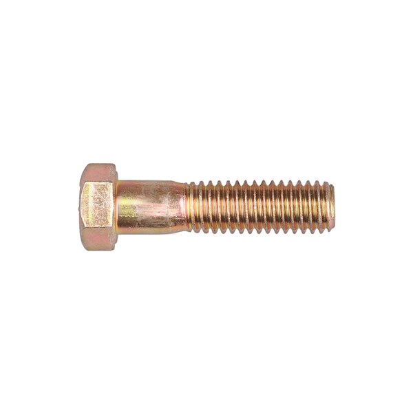 Disco Grade 8, 7/16"-14 Hex Head Cap Screw, Zinc Yellow Steel, 1-3/4 in L 11507PK - main