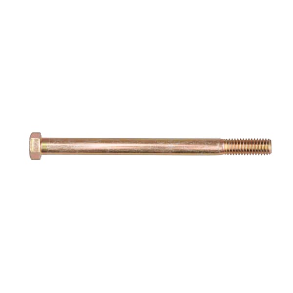 Disco Grade 8, 7/16"-14 Hex Head Cap Screw, Zinc Yellow Steel, 6 in L 11518PK - main