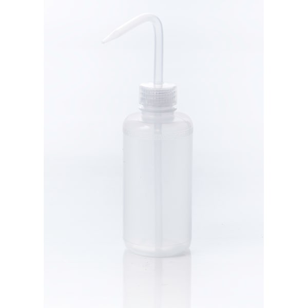 Bel-Art Bel-Art NM 250ml PE Wash Bottles: Natural PP Cap, 28mm Closure, 12/PK F11618-0008 - main