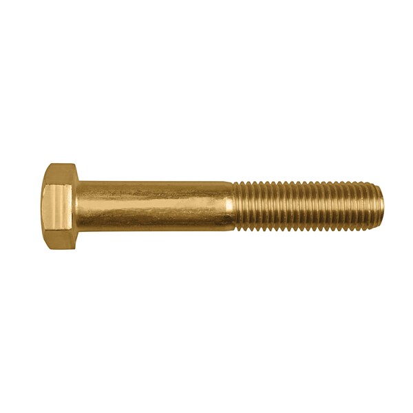 Disco Grade 8, 3/8"-24 Hex Head Cap Screw, Zinc Yellow Steel, 2-1/2 in L 11668PK - main