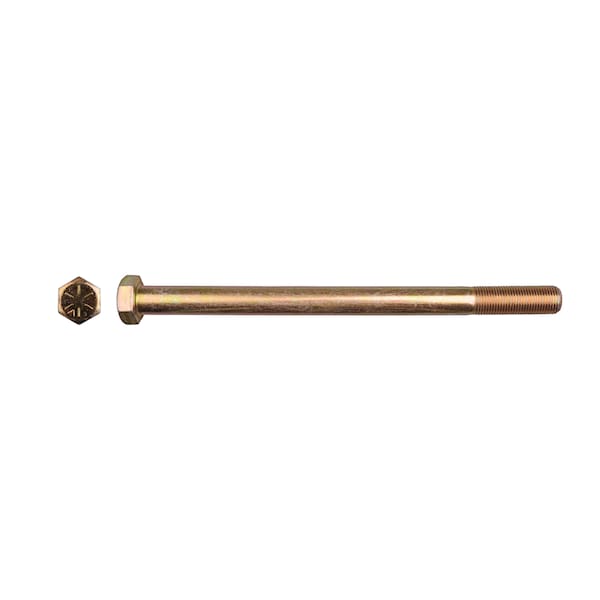 Disco Grade 8, 5/8"-18 Hex Head Cap Screw, Zinc Yellow Steel, 9 in L 11743PK - main