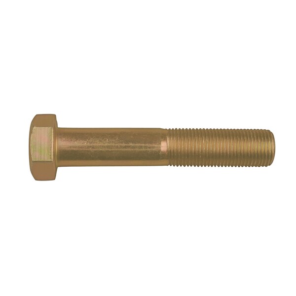 Disco Grade 8, 7/8"-14 Hex Head Cap Screw, Zinc Yellow Steel, 6-1/2 in L 11776PK - main
