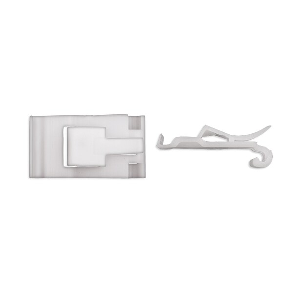 Disco Wht Nyln Moulding Clips Door Belt PK15 11902PK - main