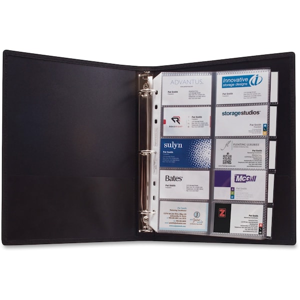 Anglers Business Card Binder, 3Ring, 1000 Capacity 303 - main