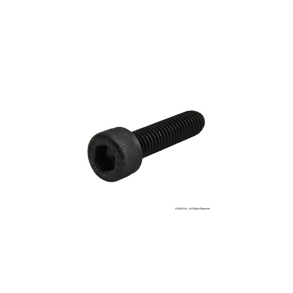 80/20 M10-1.50 Socket Head Cap Screw, Black Oxide Steel, 25 mm Length 11-6525 - main