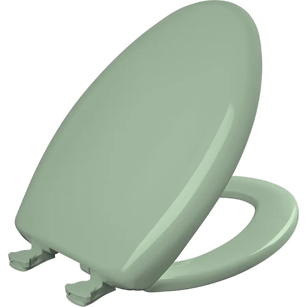 Bemis Elg Cfwc E2 Sta Plst St Sea Green, With Cover, Plastic, Elongated