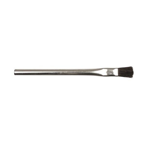 Disco Blk Horse Hair Acid Brush 1/2"W 13/16"Trim 6"L 144 Bx PK144 12195 - main