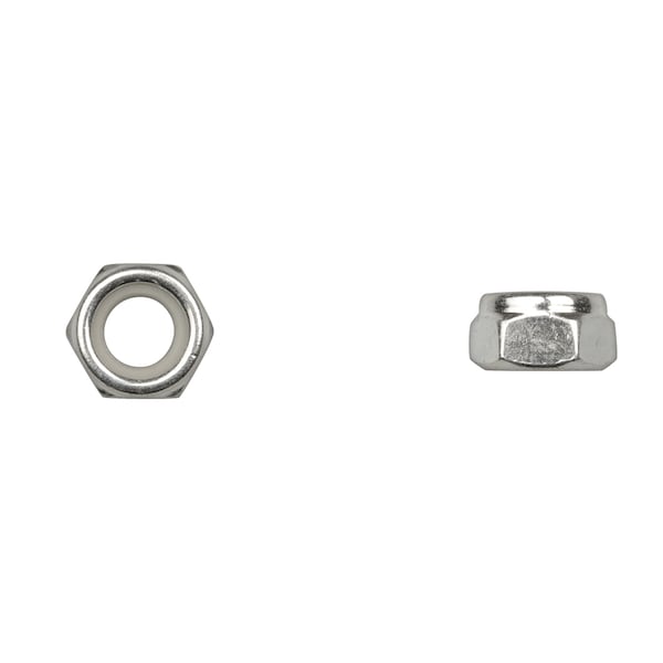 Disco Nylon Insert Lock Nut, M10-1.50, Bright Zinc Plated 12249PK - main