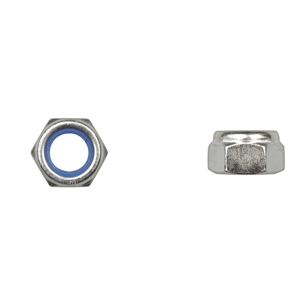 Disco Nylon Insert Lock Nut, M12-1.75, Bright Zinc Plated 12250PK - main