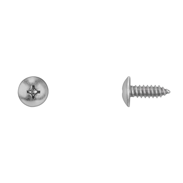 Disco Sheet Metal Screw, #14 x 3/4 in, Stainless Steel Truss Head Phillips Drive 12271PK - main