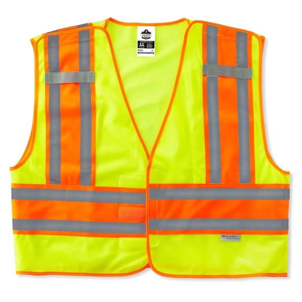 Ergodyne Lime Type P Class 2 Public Safety Vest, 8245PSV - main