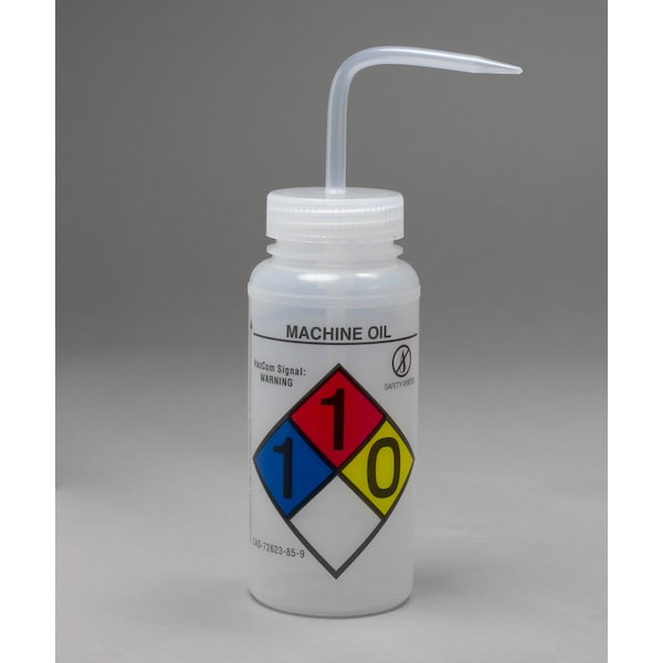 Bel-Art Bel-Art GHS Labeled Safety-Vented Machine Oil Wash Bottle: 500ml, 4/PK F12416-0010 - main