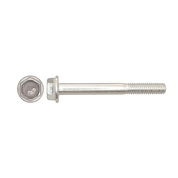 Disco Class 10.9, M6-1.00 Flange Bolt, Bright Zinc Plated 55 mm L 12524PK - main