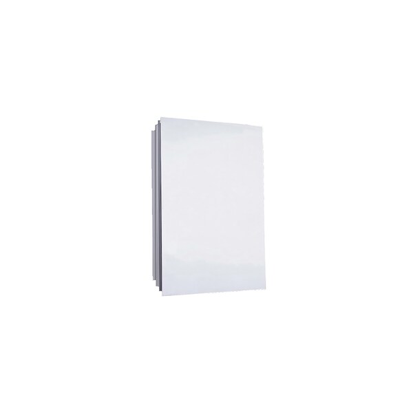 Ketcham 16" x 26" Euroline Partially Recessed Polished Edge Medicine Cabinet 125PE-PR