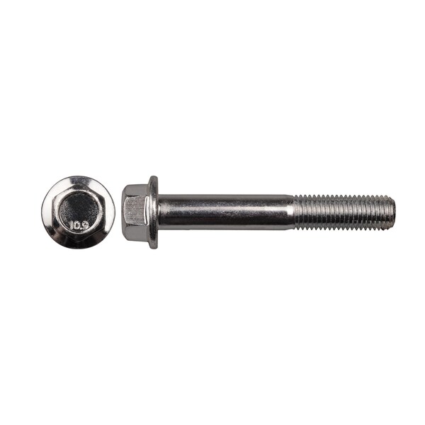 Disco Class 10.9, M10-1.25 Flange Bolt, Bright Zinc Plated 65 mm L 12643PK - main