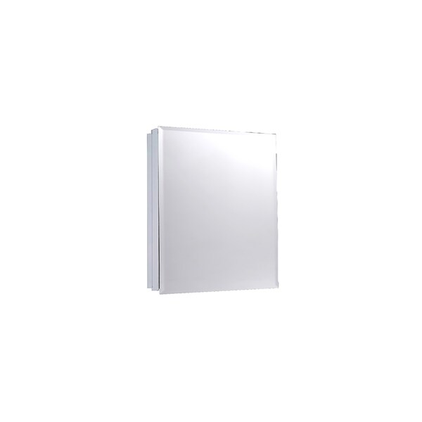 Ketcham 18" x 24" Euroline Partially Recessed Beveled Edge Medicine Cabinet 127BV-PR