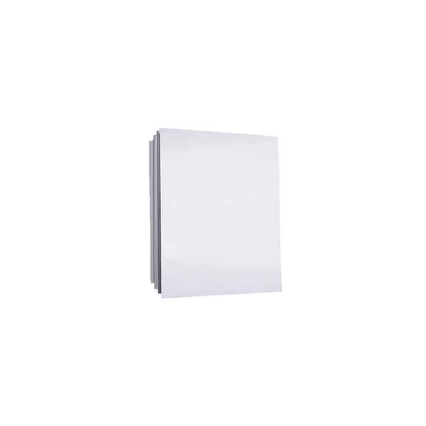 Ketcham 18" x 24" Euroline Partially Recessed Polished Edge Medicine Cabinet 127PE-PR